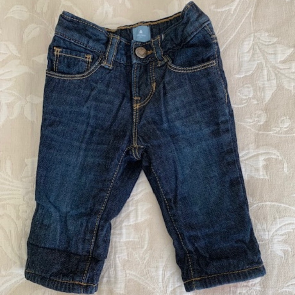 Baby Gap Fleece Lined Jean Size 0-3 Mos.